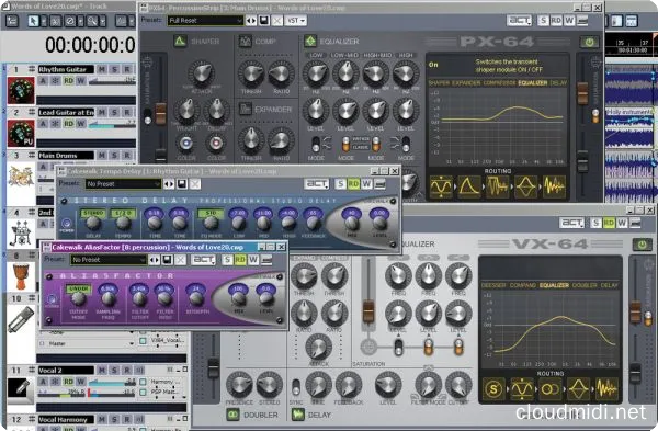 Cakewalk Sonar Producer Edition v8.5.3 中文汉化版编曲软件 :-1