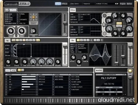 Cakewalk Z3TA+ 2 v2.2.3.51 WiN-MAC 波塑形合成器加预设合集 :-1