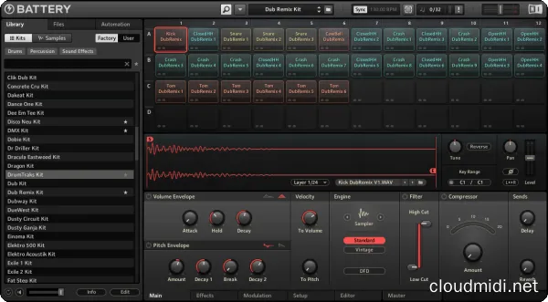 Native Instruments Battery v4.1.6 WiN-MAC 电磁鼓采样器稳定版含拓展 :-1