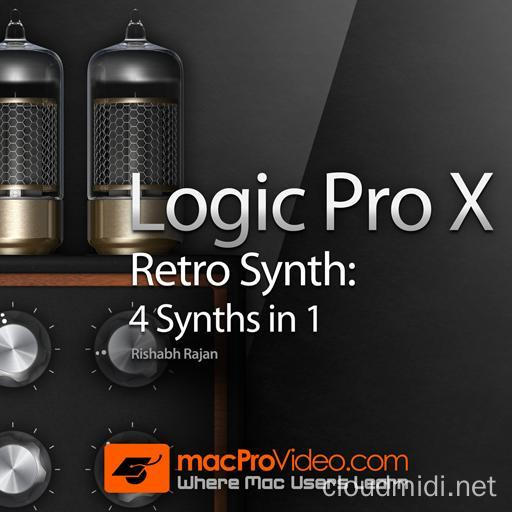 MacProVideo-Logic Pro X 203：4款复古合成器视频教程（英语） :-1