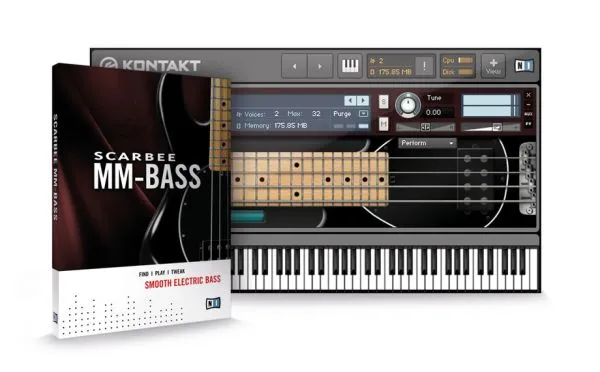 魔力电贝司-Native Instruments Scarbee MM-Bass Amped 1.1.0 :-1