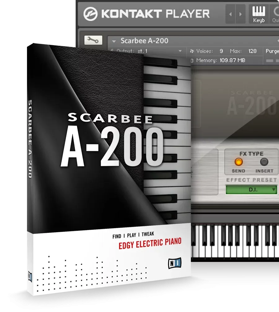 前卫电钢琴-Native Instruments Scarbee A-200 1.3.0 Kontakt :-1