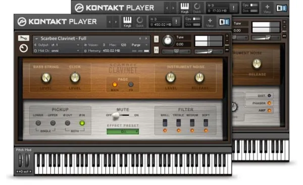 复古电钢琴-Native Instruments Scarbee Clavinet Pianet v1.3 Kontakt :-1