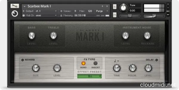 经典电钢琴-Native Instruments Scarbee Mark I v1.4.0 Kontakt :-1