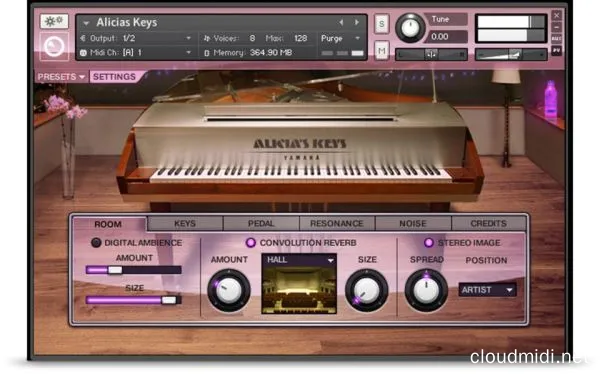 爱丽丝钢琴-Native Instruments Alicia's Keys Kontakt :-1