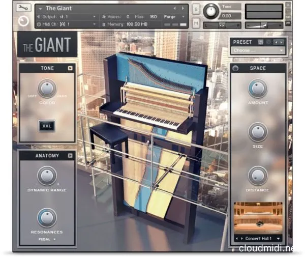 立式大钢琴-Native Instruments The Giant v1.2.0 Kontakt :-1