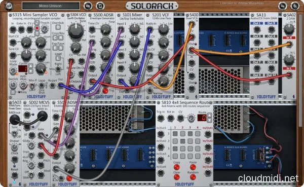 模块化合成器-SoloStuff SoloRack v2.2 R2R-win :-1