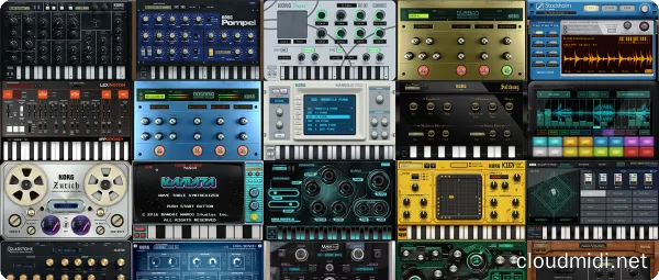 电子合成器和鼓机套装-KORG Gadget 2 Plugins v2.8.0.1 RET-win :-1