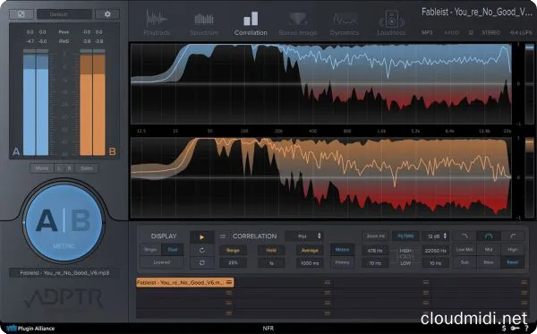混音参考比较插件-Plugin Alliance ADPTR MetricAB v1.4.0 R2R-win :-1