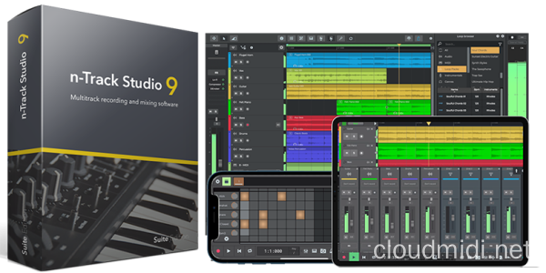 音乐制作宿主软件-n-Track Studio Suite v9.1.8.6970 R2R-win :-1