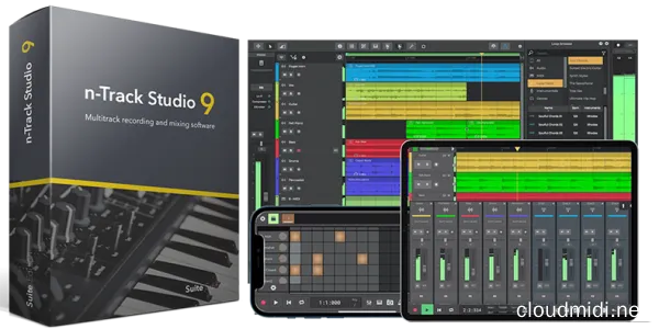 音乐制作宿主软件-n-Track Studio Suite v9.1.8.6970 R2R-win :-1