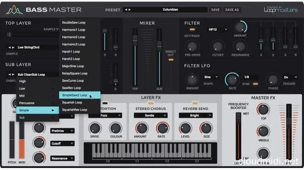 低音合成器-Loopmasters Bass Master v1.1.3 R2R WiN-MAC :-1