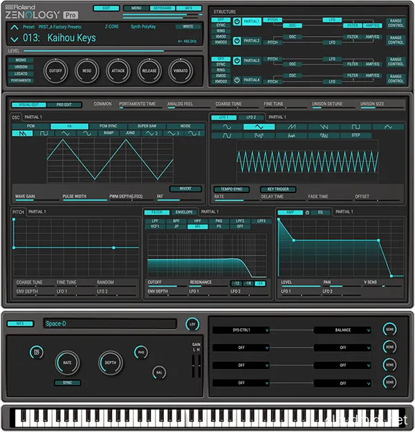 罗兰合成器-Roland Cloud ZENOLOGY Pro v2.0.1 + Content R2R-win :-1