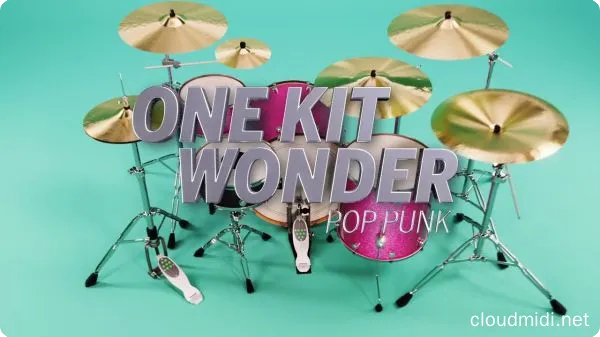 流行朋克鼓音色库-GetGood Drums One Kit Wonder Pop Punk Kontakt :-1