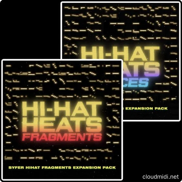 踩镲预设素材包-Syferpacks Hi-Hat Heats Bundle FL Studio MiDi :-1