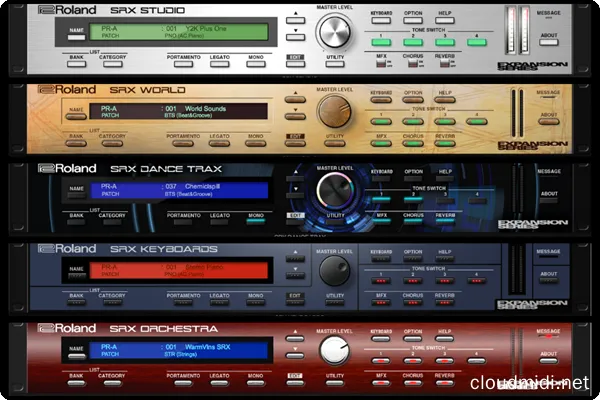 罗兰合成器合集-Roland Cloud SRX Plugins Collection v2023.8 R2R-win :-1