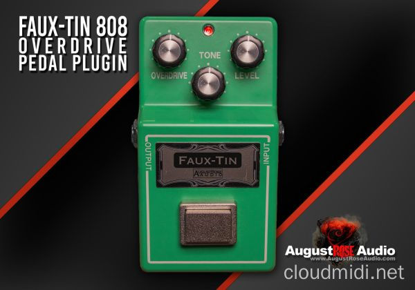 吉他过载效果器-AugustRose Audio Faux-Tin 808 v1.0.0 R2R-win :-1