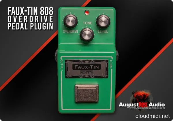 吉他过载效果器-AugustRose Audio Faux-Tin 808 v1.0.0 R2R-win :-1