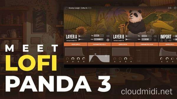 低保真采样音源-Clark Audio Lofi Panda 3 v3.2.0 + Sample R2R WiN-MAC :-1