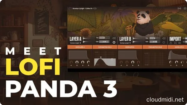 低保真采样音源-Clark Audio Lofi Panda 3 v3.2.0 + Sample R2R WiN-MAC :-1