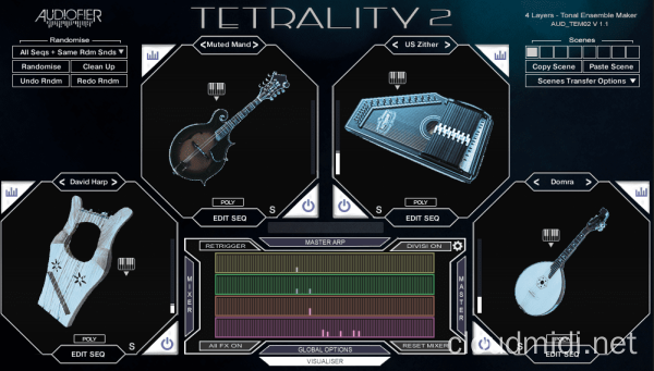 综合模式乐器音色库-Audiofier Tetrality 2 Kontakt :-1