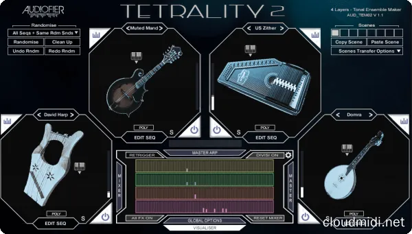 综合模式乐器音色库-Audiofier Tetrality 2 Kontakt :-1