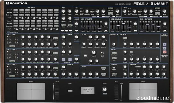 电子合成器编辑控制器-Momo Novation Peak and Summit Editor WiN-MAC :-1 电子合成器编辑控制器-Momo Novation Peak and Summit Editor WiN-MAC :-1