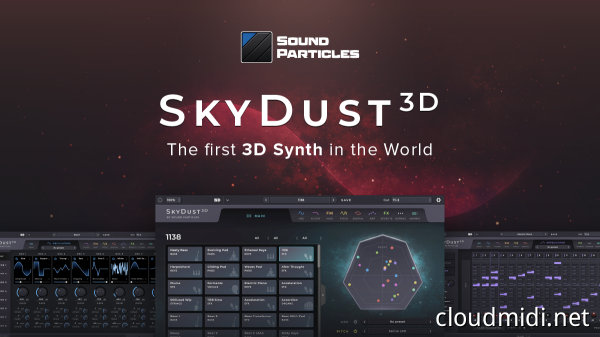3D空间电子合成器-Sound Particles SkyDust 3D v1.5.0.23244 TC-win :-1