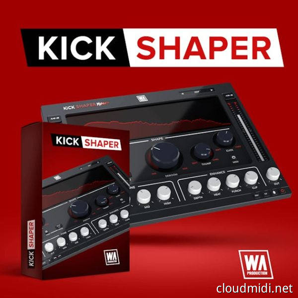 底鼓增强效果器-W.A. Production KickShaper v1.0.0 TCD-win :-1