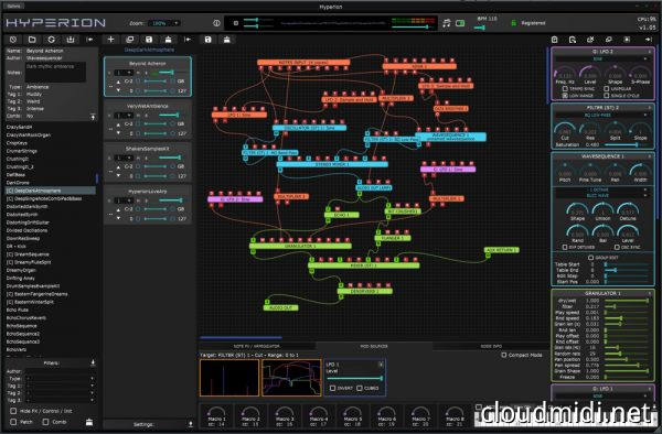 数字模块化电子合成器-Wavesequencer Hyperion v1.43 R2R WiN-MAC :-1 数字模块化电子合成器-Wavesequencer Hyperion v1.43 R2R WiN-MAC :-1