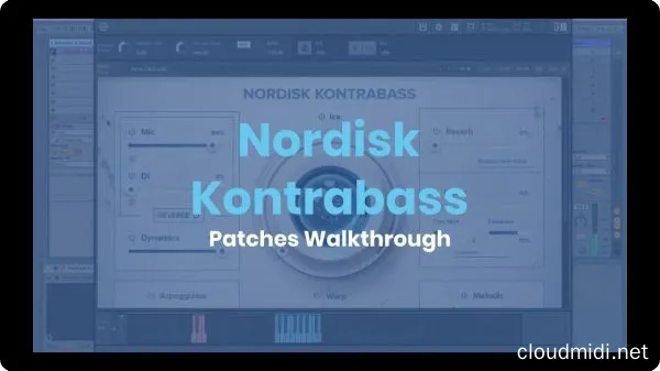 低音大提琴音色库-Nordisk Kontrabass v2.0 Kontakt :-1