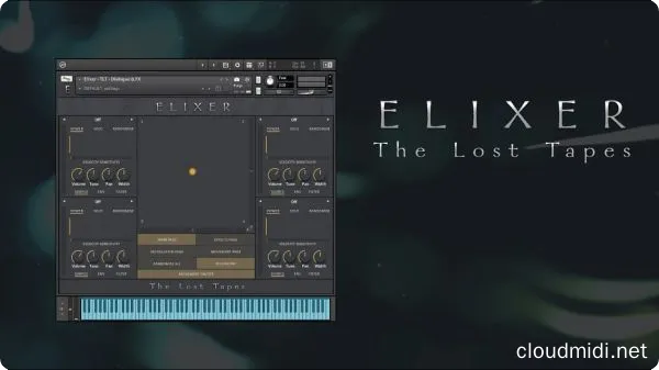 磁带氛围音色库-Beautiful Void Audio Elixer The Lost Tapes Kontakt :-1