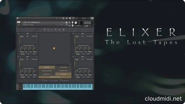 磁带氛围音色库-Beautiful Void Audio Elixer The Lost Tapes Kontakt :-1 磁带氛围音色库-Beautiful Void Audio Elixer The Lost Tapes Kontakt :-1