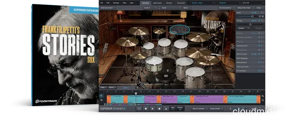 虚拟鼓MIDI模版-Toontrack Stories SDX SoundBanks Midi Grooves :-1