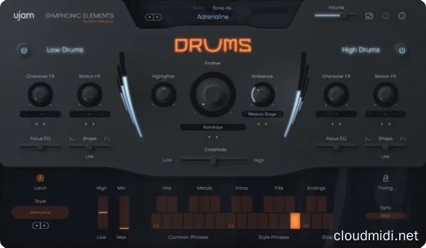 汉斯季默电影鼓音源-uJAM Symphonic Elements DRUMS v1.2.0 TCD-win :-1