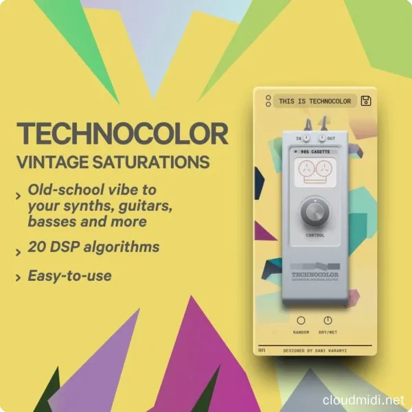 复古失真效果器-Karanyi Sounds Technocolor v1.1 1 TC-win :-1