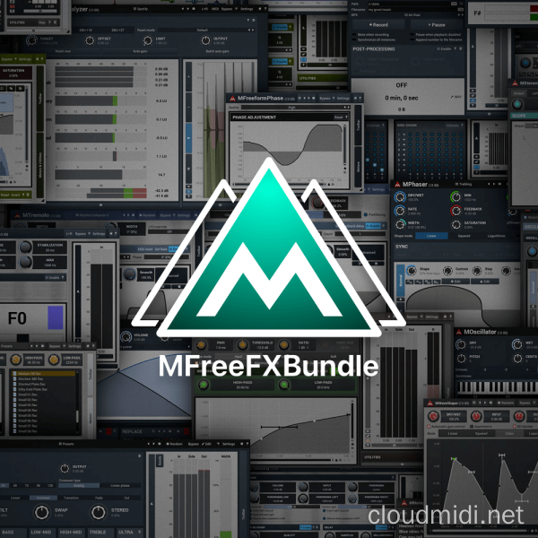正版免费混音插件套装-MeldaProductions MFreeFXBundle v16.08 WIN-MAC :-1