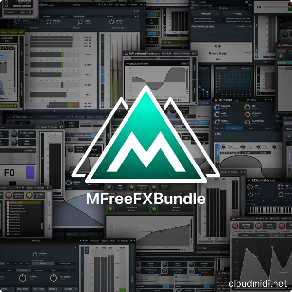 正版免费混音插件套装-MeldaProductions MFreeFXBundle v16.08 WIN-MAC :-1