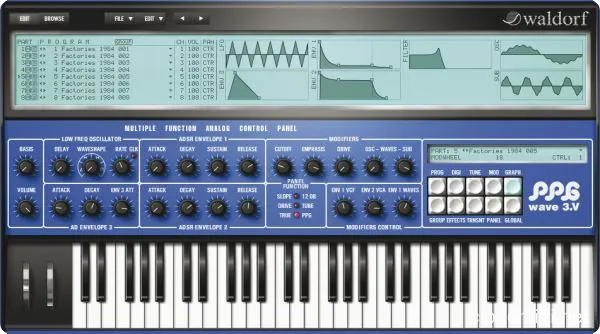 模拟合成器-Waldorf PPG Wave 3 V v1.3.2 R2R WiN-MAC :-1