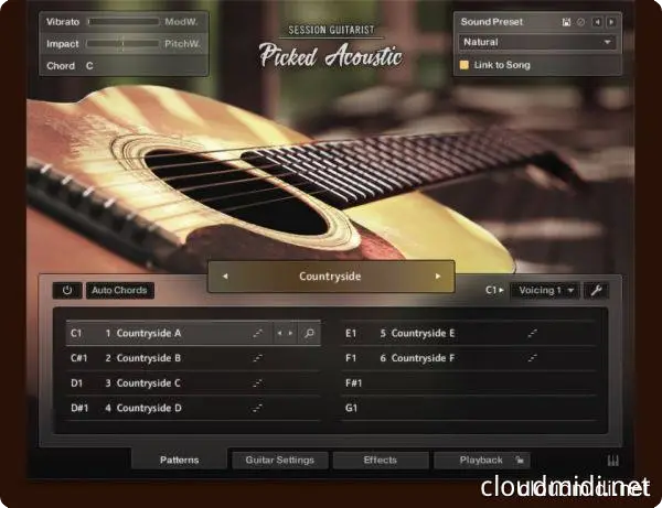 钢弦吉他音色库-Native Instruments Session Guitarist Picked Acoustic v1.1.0 Kontakt :-1