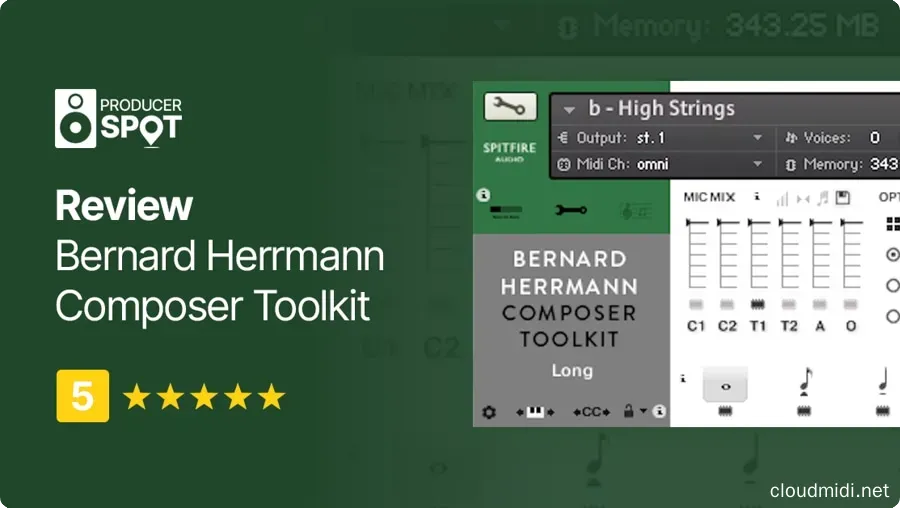 伯纳德-赫尔曼管弦乐-Spitfire Audio Bernard Herrmann Composer Toolkit Kontakt :-1