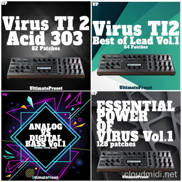 合成器预设合集-Ultimate Virus TI Soundsets Bundle :-1
