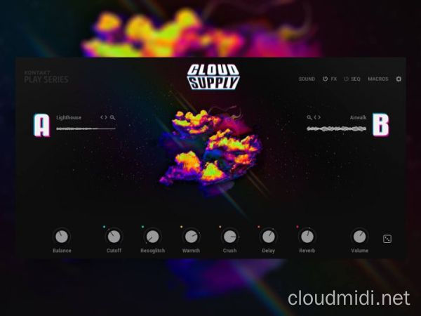 电子嘻哈综合音色库-Native Instruments Play Series Cloud Supply v2.0.0 Kontakt :-1