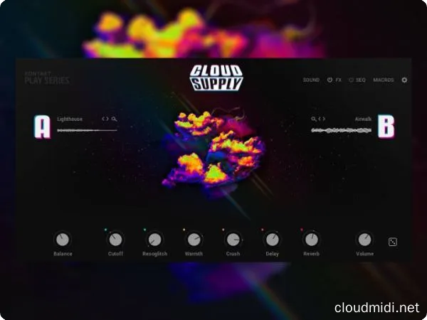 电子嘻哈综合音色库-Native Instruments Play Series Cloud Supply v2.0.0 Kontakt :-1