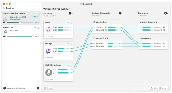 苹果音频路由跳线软件-Rogue Amoeba Loopback v2.3.2 macOS-TNT :-1