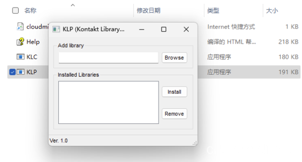 康泰克音色入库工具小程序-Kontakt Library Tools WiN :-1