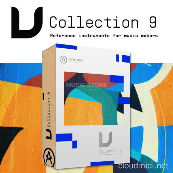 虚拟合成乐器插件集-Arturia V Collection 9 2023.10 macOS :-1