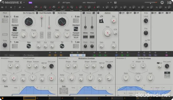 旗舰电子合成器含拓展预设-Native Instruments Massive X v1.4.4 CE-win :-1