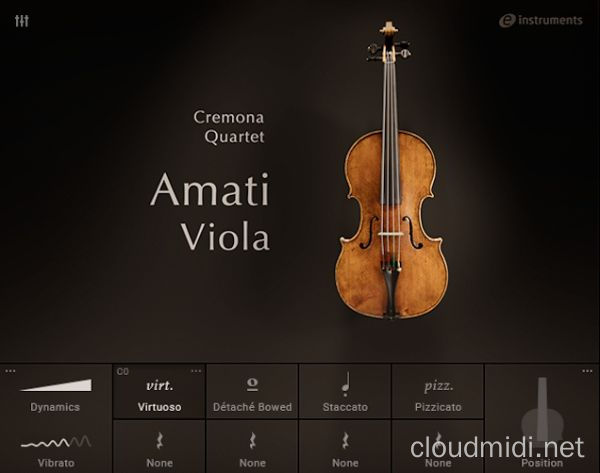 阿玛蒂中提琴音色-Native Instruments Amati Viola v1.3.0 Kontakt :-1