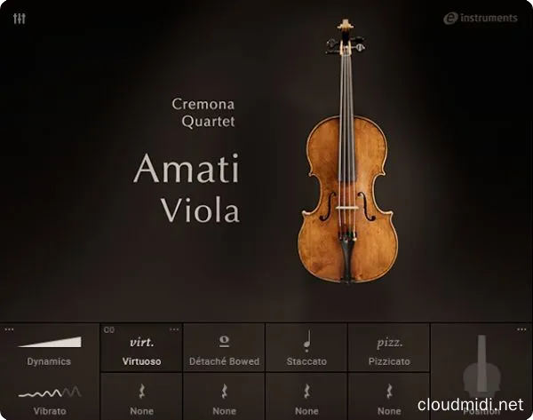 阿玛蒂中提琴音色-Native Instruments Amati Viola v1.3.0 Kontakt :-1